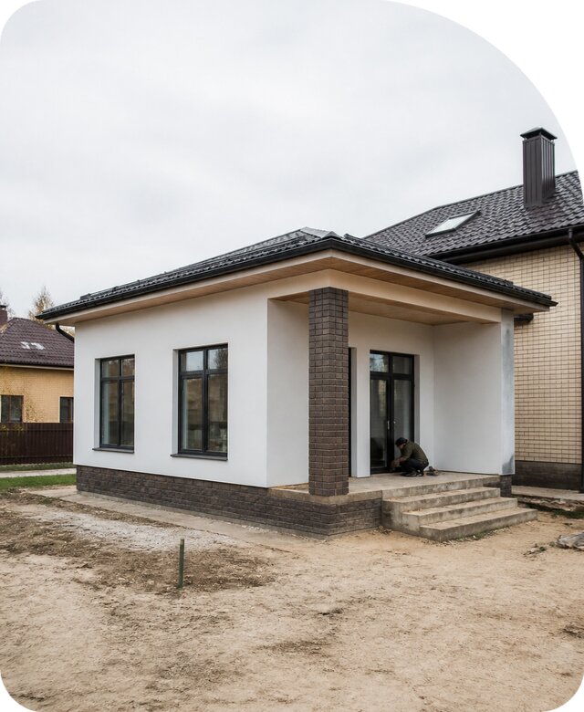 Строительство одноэтажной пристройки в Урюпинске от 463545 р. | РадиДОМА-Рюп